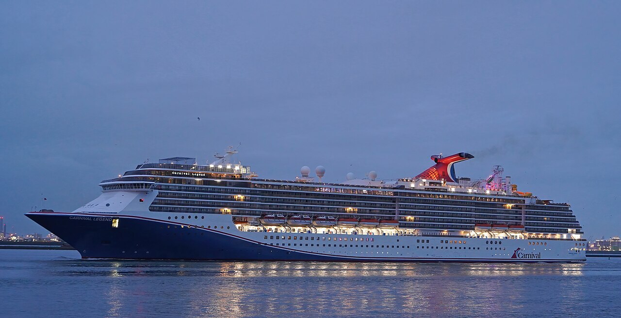Carnival Legend under way