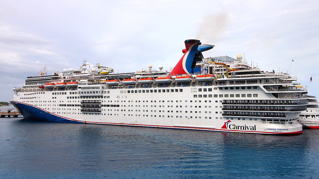Carnival Paradise at Cozumel