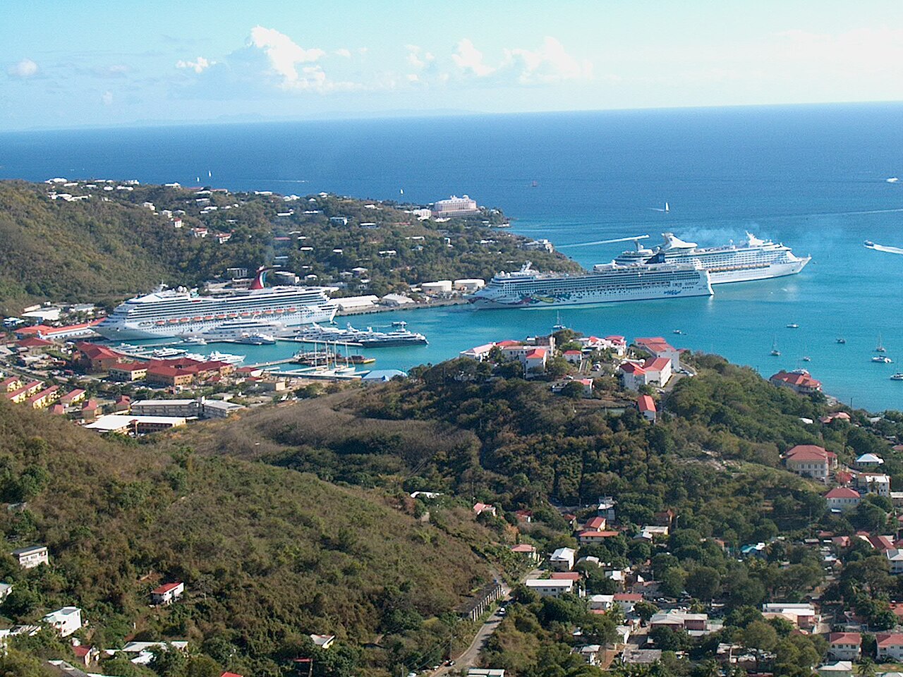 Charlotte Amalie harbour, St Thomas